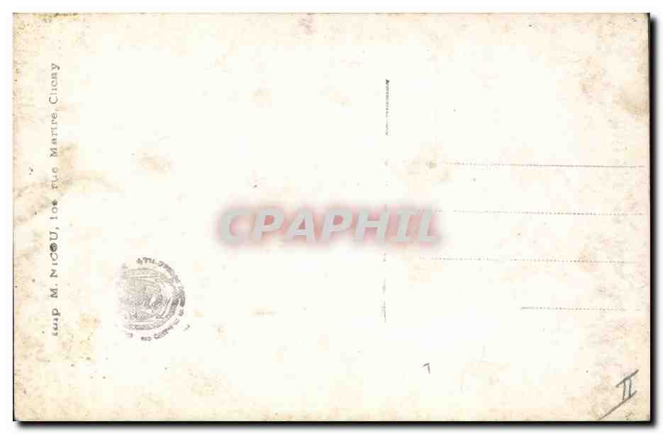 CPA Fantaisie Enfant Bebe Graine de poilus — Rückseite