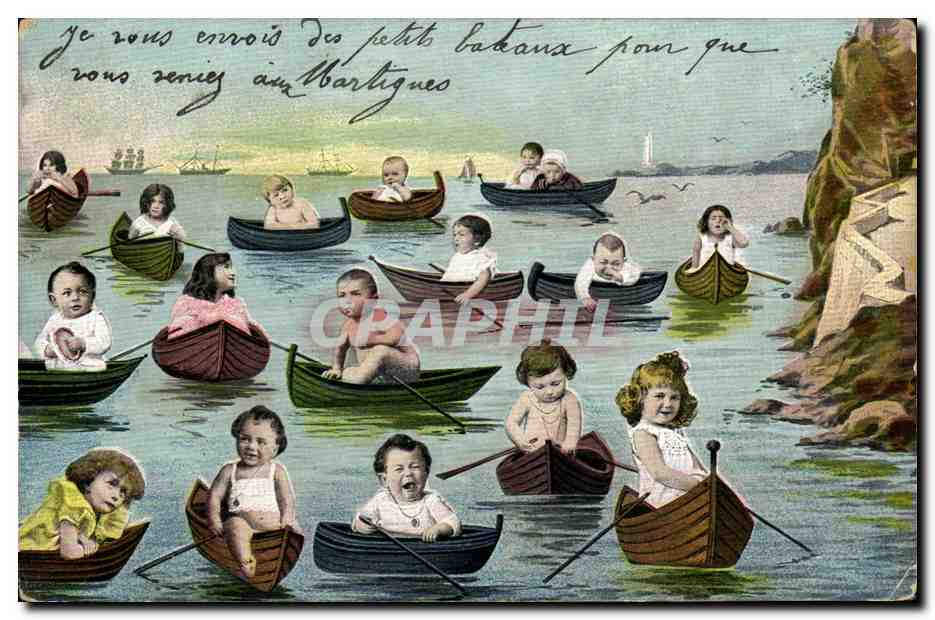 CPA Fantaisie Enfant Bebe 