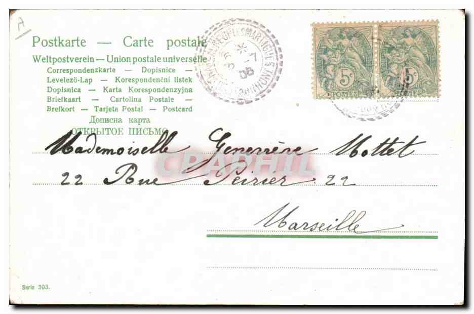 CPA Fantaisie Enfant Bebe  — Rückseite