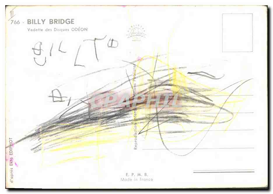 CPM Billy Bridge  — Rückseite
