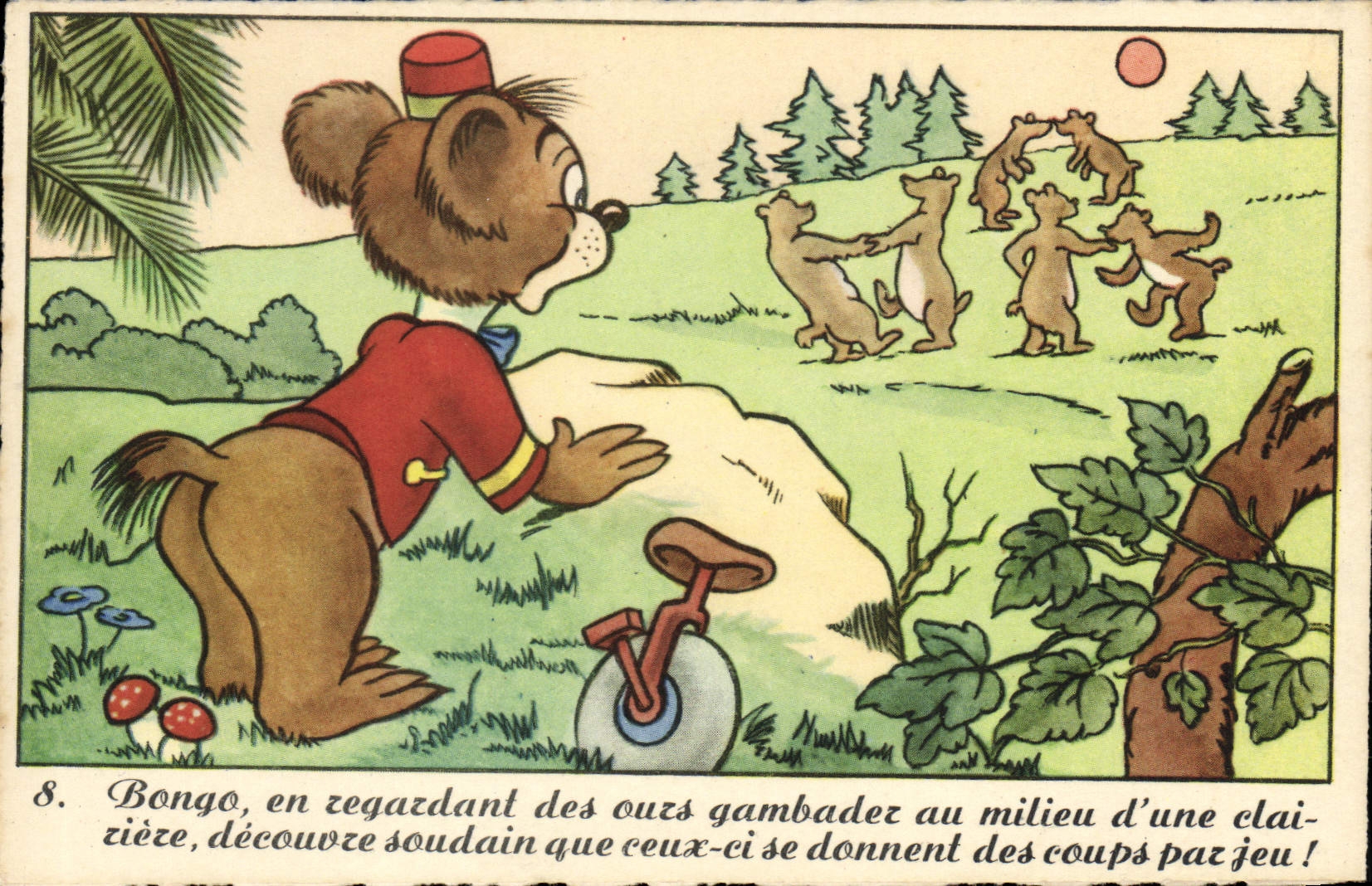 CPA Fantaisie Illustrateur Walt Disney 