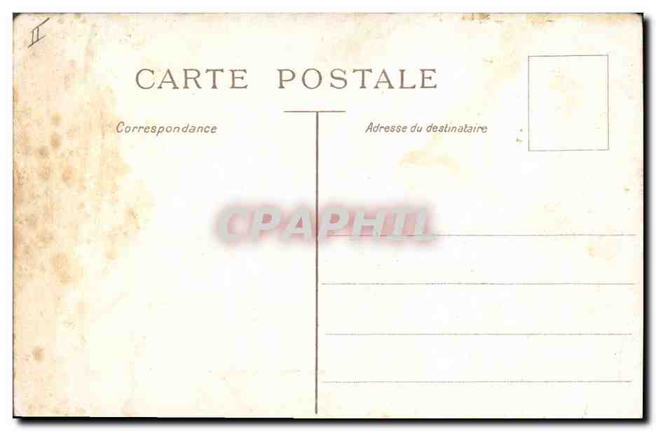 CPA Fantaisie Orientalisme  — Rückseite