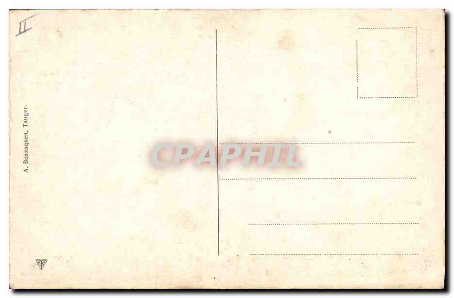 CPA Fantaisie Orientalisme  — Rückseite