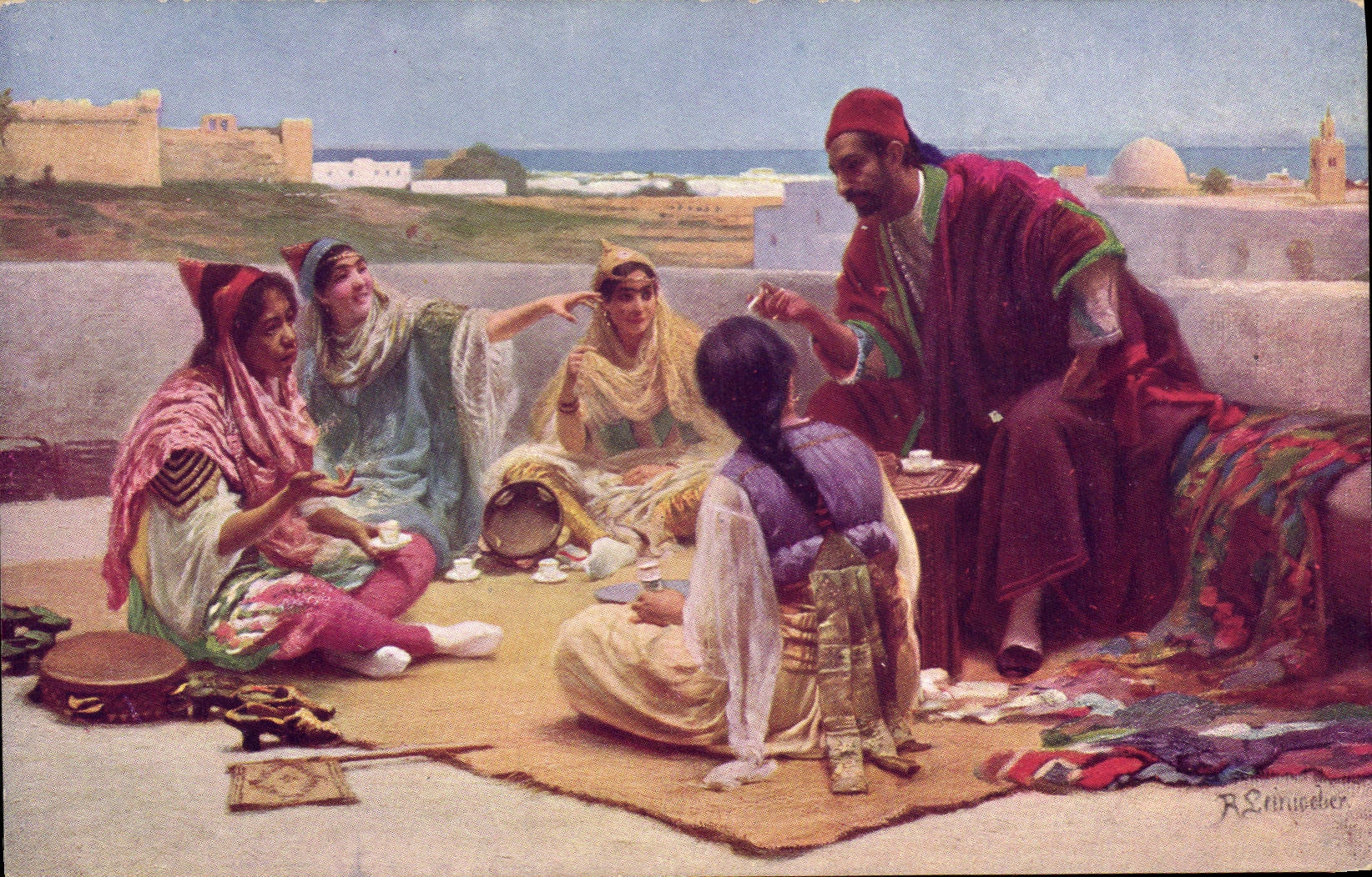 CPA Fantaisie Orientalisme 