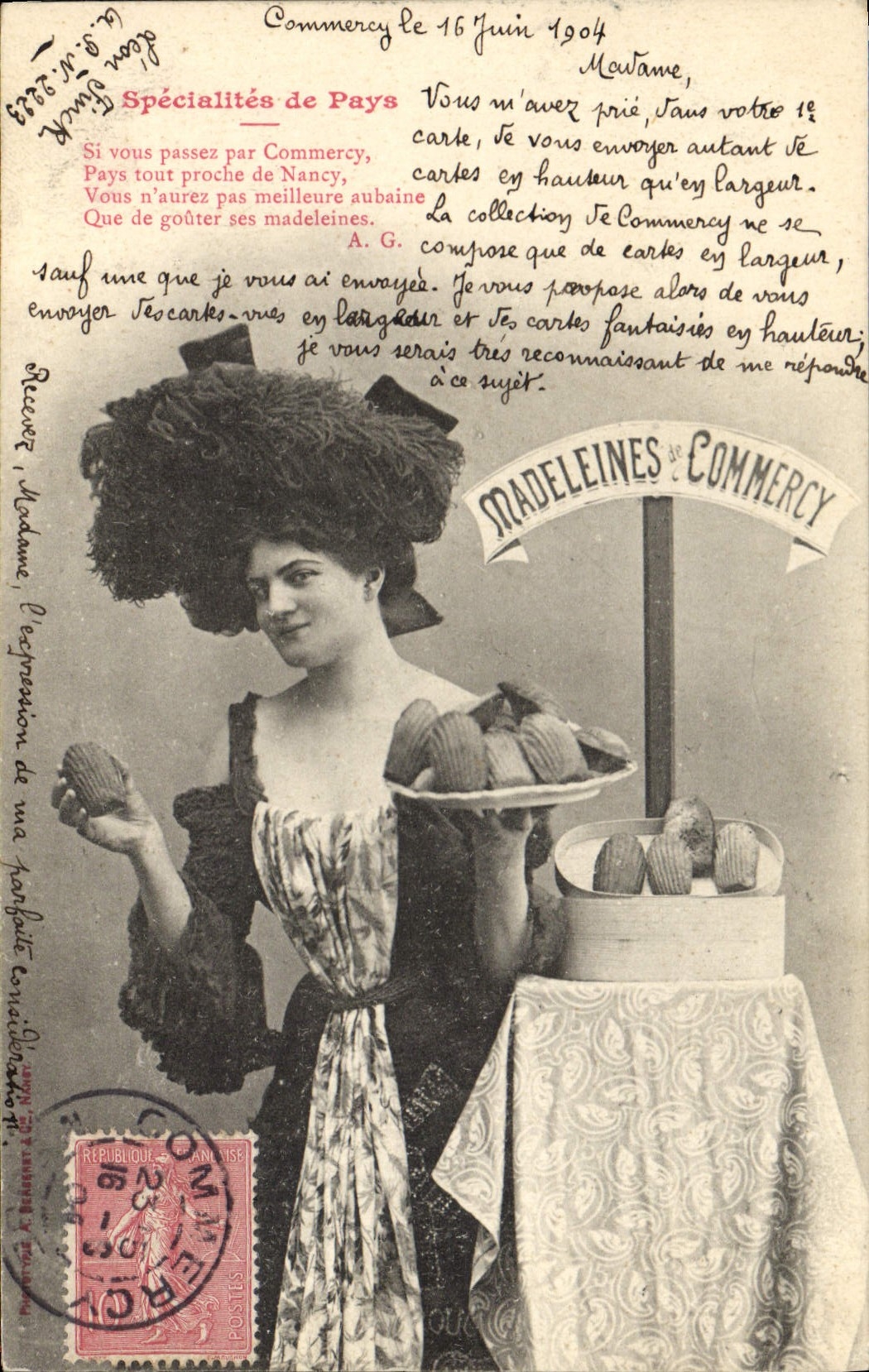 Madeleines of Commercy — Local Specialties — Unidentified Publisher