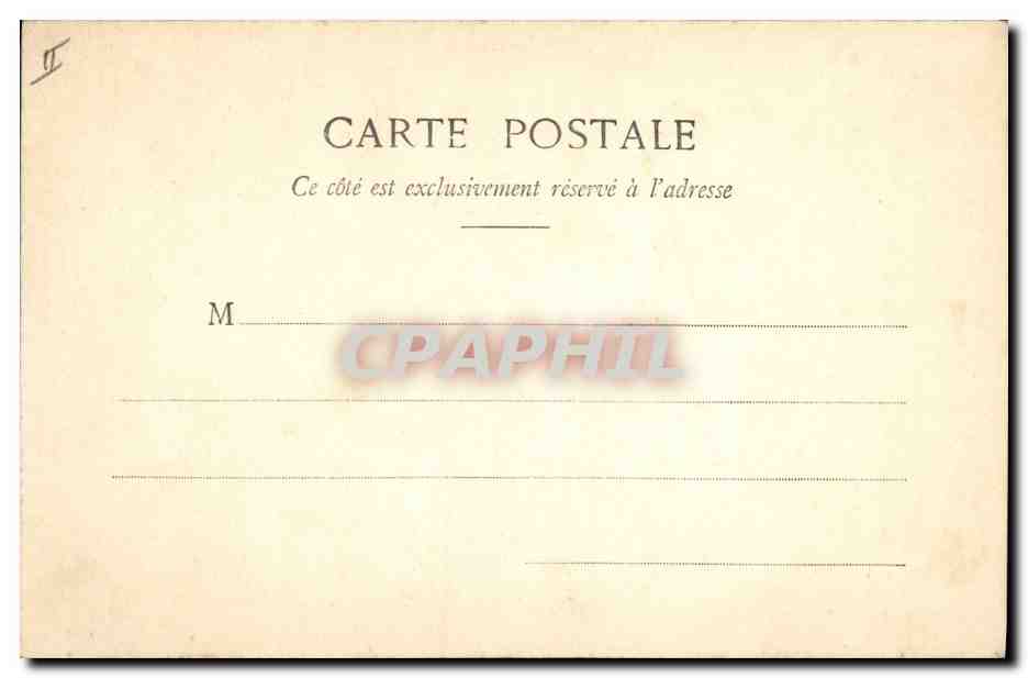 CPA Fantaisie Enfant La petite mendiante — Verso