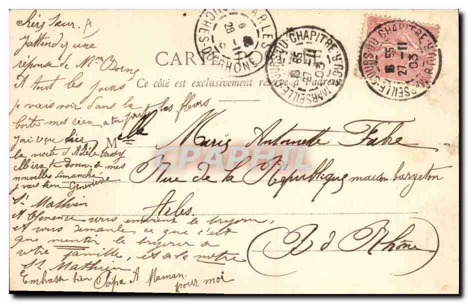 Spécialités de Pays — Nantes — A. G. — Éditeur A. Saussier — Achterkant