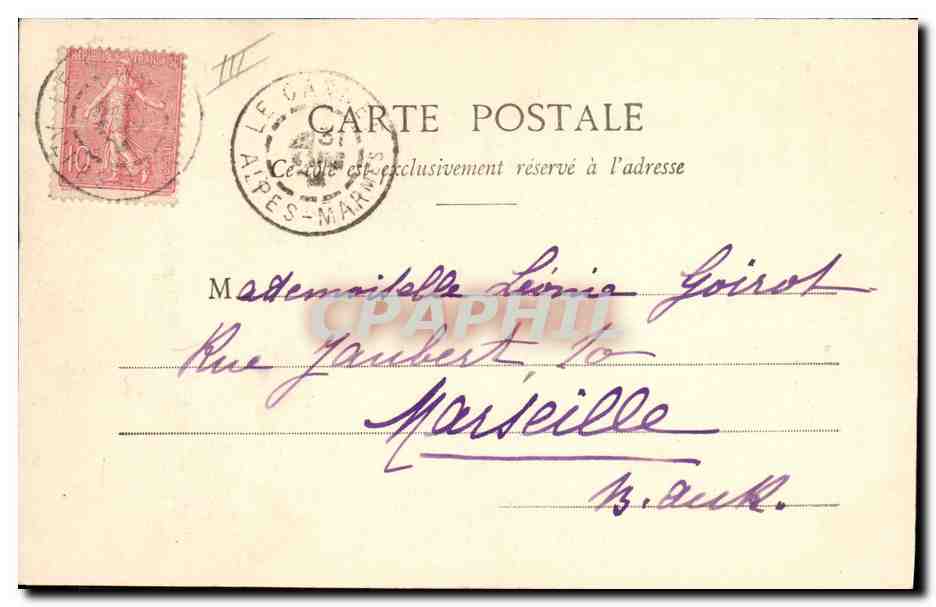Madeleines de Commercy — Spécialités de Pays — Phototype A. Bérengier & Cie, Nancy — Reverso