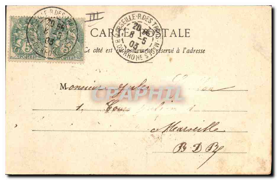 Les 4 Dames — Dame de Trèfle — Phototypie A. Barguier et Cie — Nancy — Verso