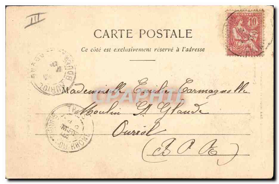 Les 4 Valets - Valet de Cœur — Phototype A. Bergoeil et Co. - Nancy — Verso
