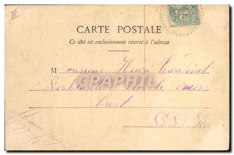 CPA Fantaisie Femme 1er Avril — Reverso