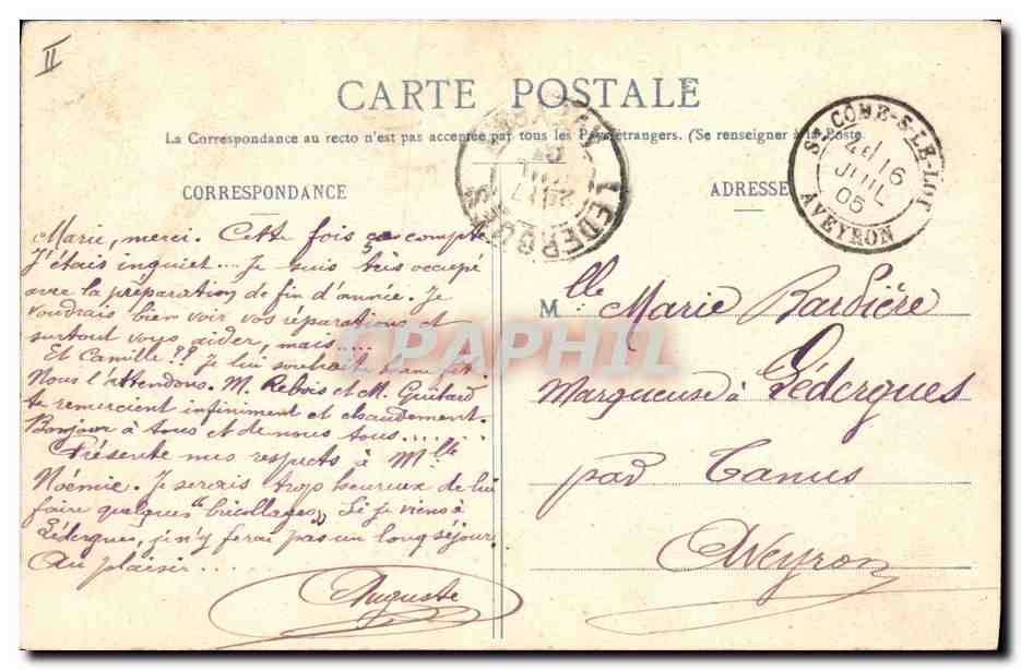 CPA Fantaisie Enfant Les cerises — Rückseite
