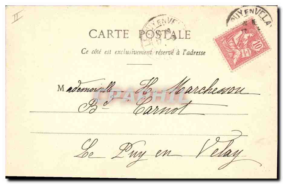 Soldat en uniforme — Fêtes et Porte-Bonheur — Bergeret et Cie, Nancy, n°8 — Verso