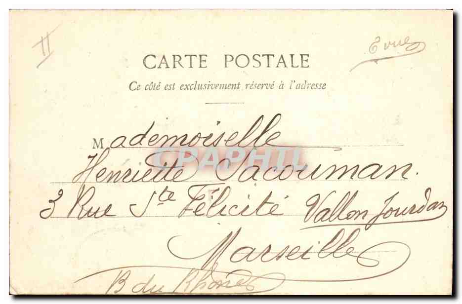 CPA Fantaisie Enfant  — Rückseite