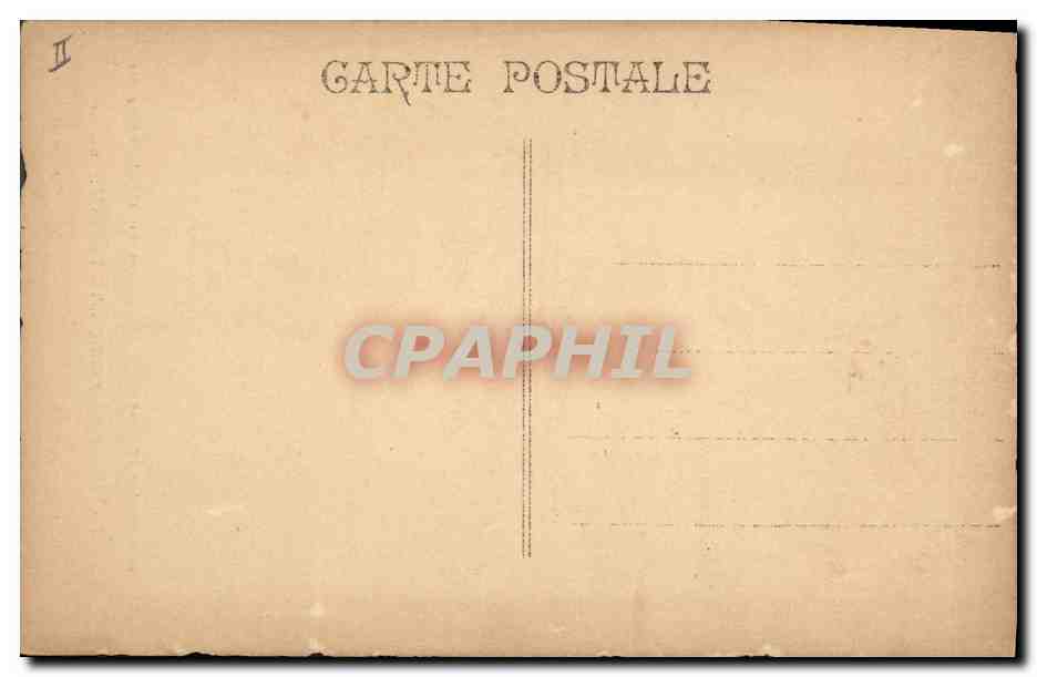 CPA Mort Un avis de messe d'anniversaire en 1730  — Rückseite