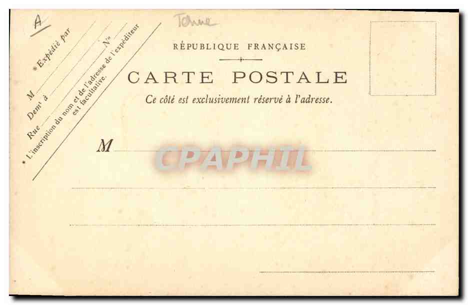 CPA Mort Saint Galmier Source Badoit Chouette Hibou Chat  — Verso