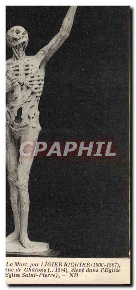 La Mort, par LIGIER RICHIER (1500-1567) — éditeur ND