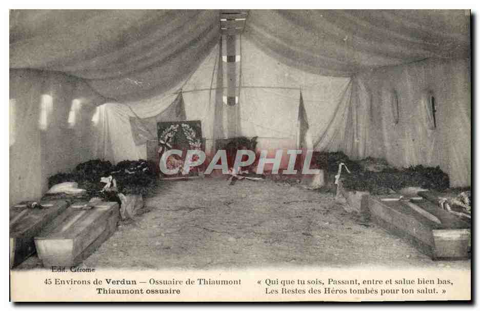 Ossuaire de Thiaumont — Environs de Verdun — Édit. Gérome