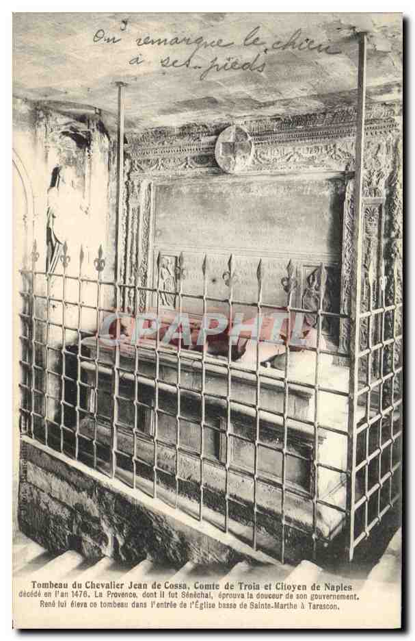 CPA Mort Tombeau du Chevalier Jean de Cossa Comte de Troia et citoyen de Naples 