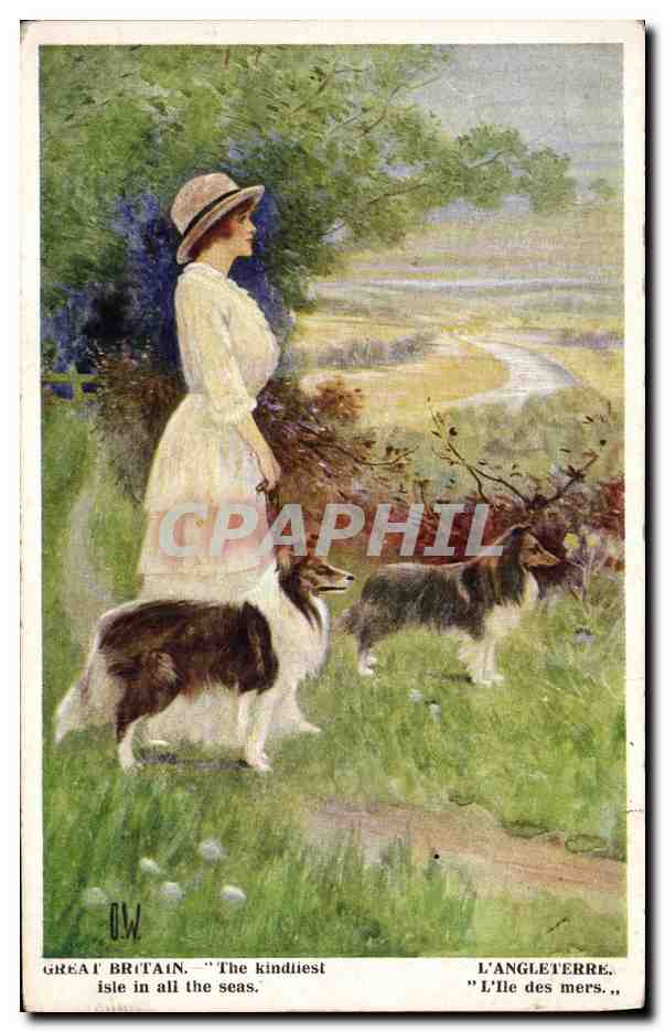 L'Angleterre — 'L'île des mers.' — British Manufacture, No. 1013