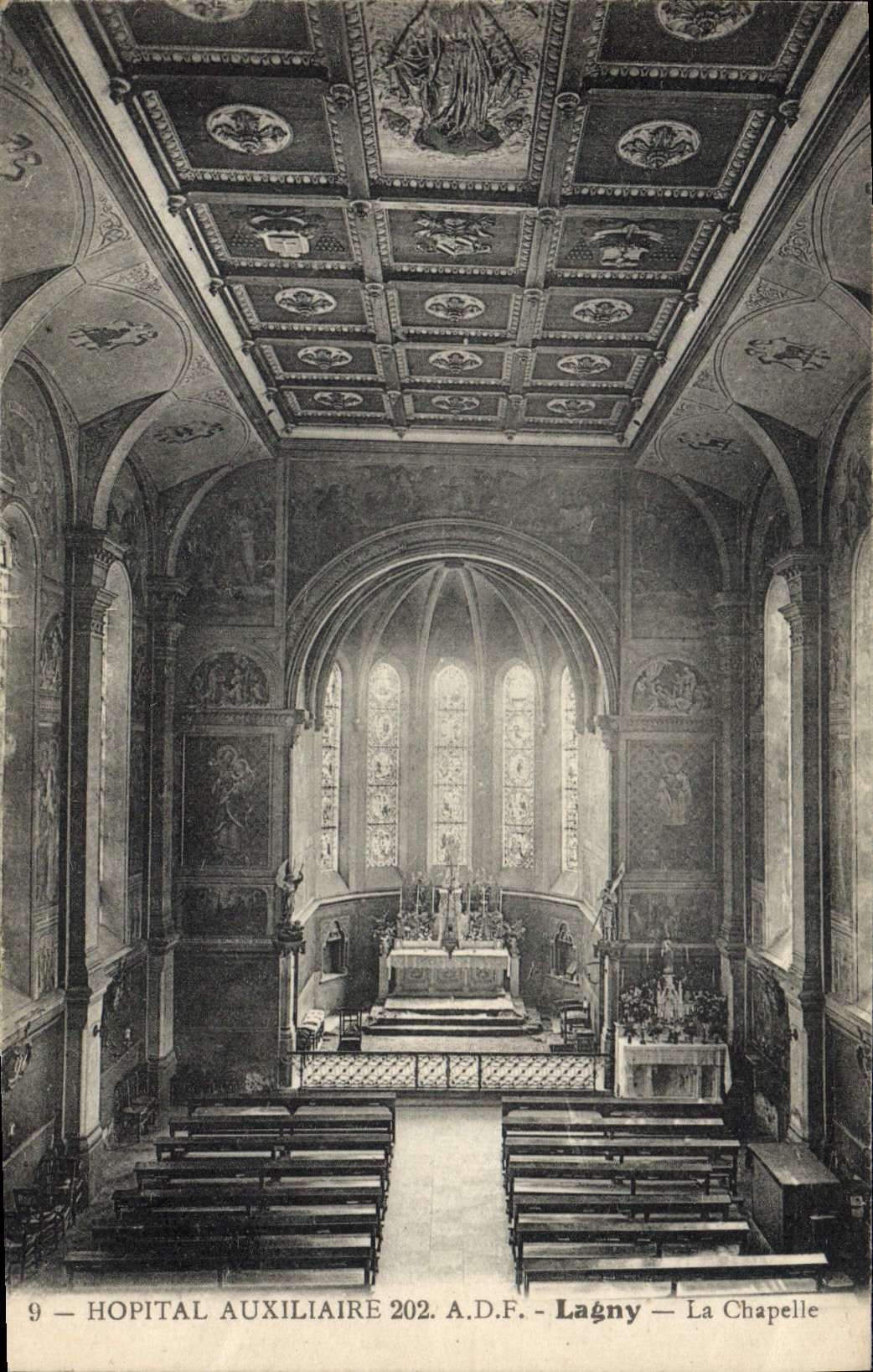 Lagny — Die Kapelle — Hilfsspital 202 A.D.F.