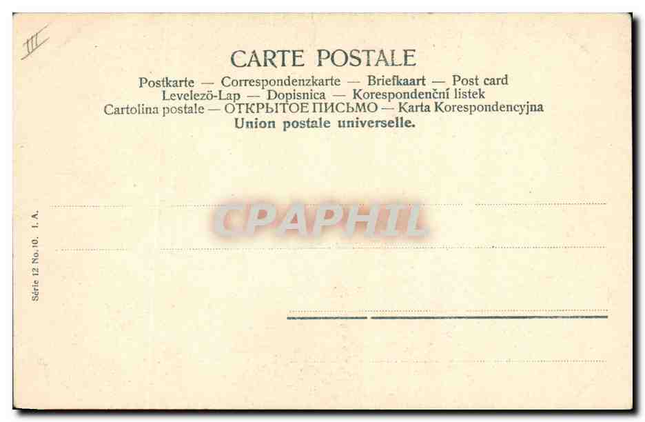 CPA Sante Militaria Marianne Infirmiere — Rückseite