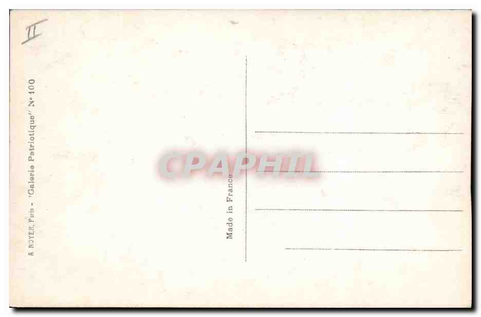 CPA Sante Militaria Soldats d'Afrique a l'ambulance Infirmiere — Rückseite