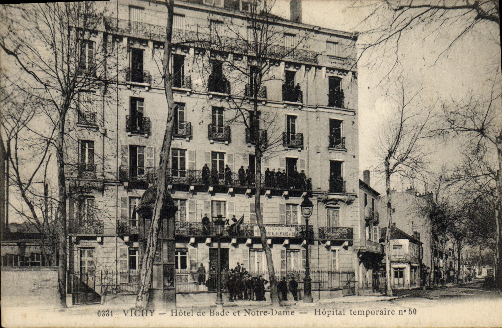 Vichy — Hotel de Bade und Notre-Dame — Temporäres Krankenhaus n° 50