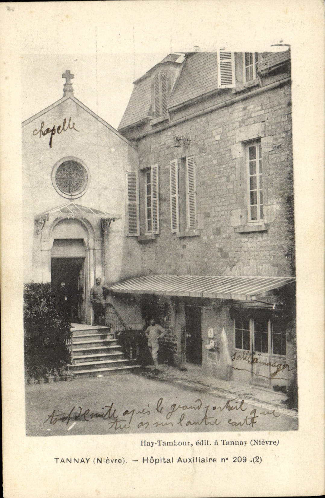 Kapelle von Tannay (Nièvre) — Hilfsklinik Nr. 209 — Verlag Hay-Tambour