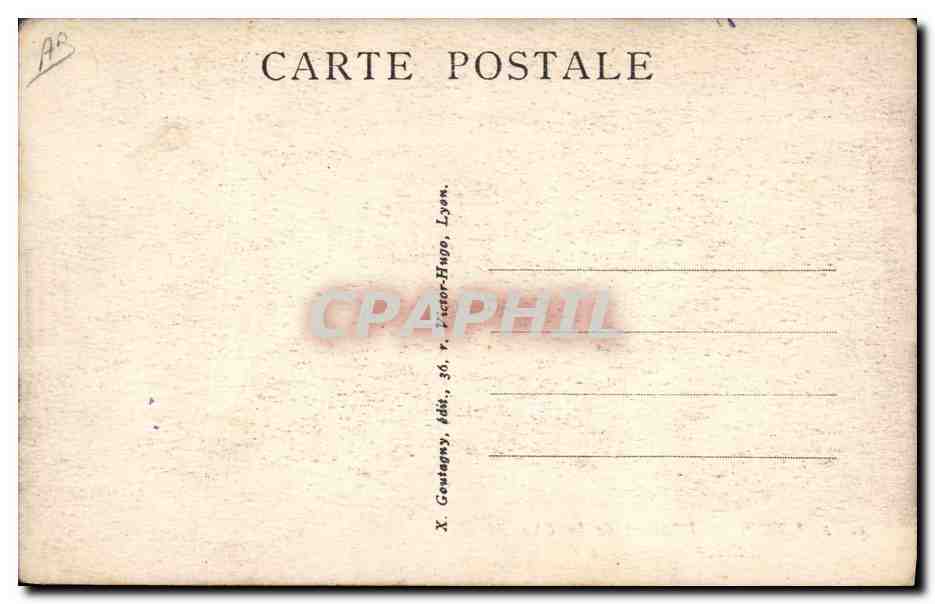 LYON — Krankenhaus der Charité — Operationsraum — Rückseite