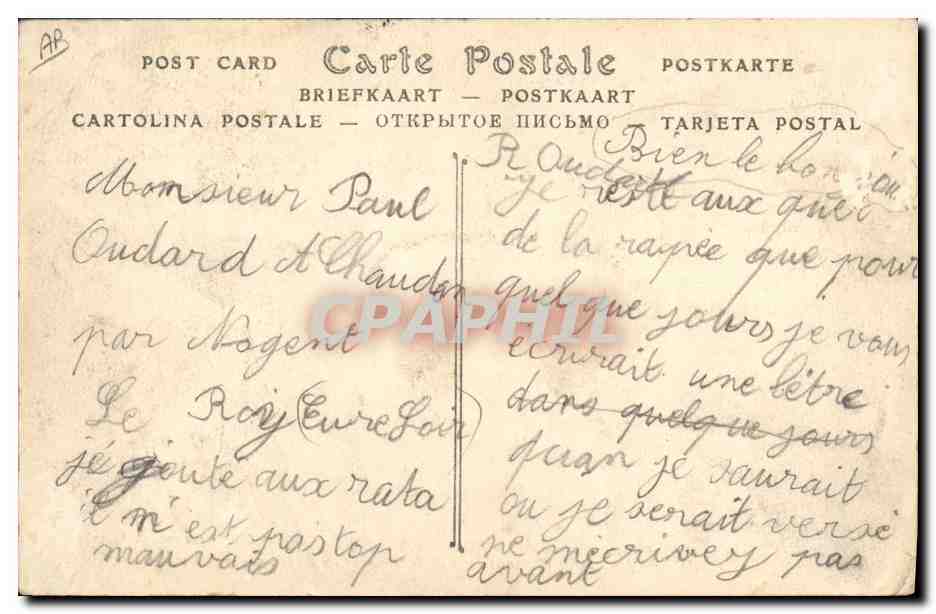 CPA Sante Militaria Paris Quai de la Rapee — Reverso
