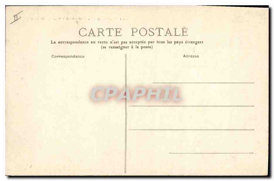 CPA Sante Militaria Chalons sur Marne Hopital militaire — Rückseite