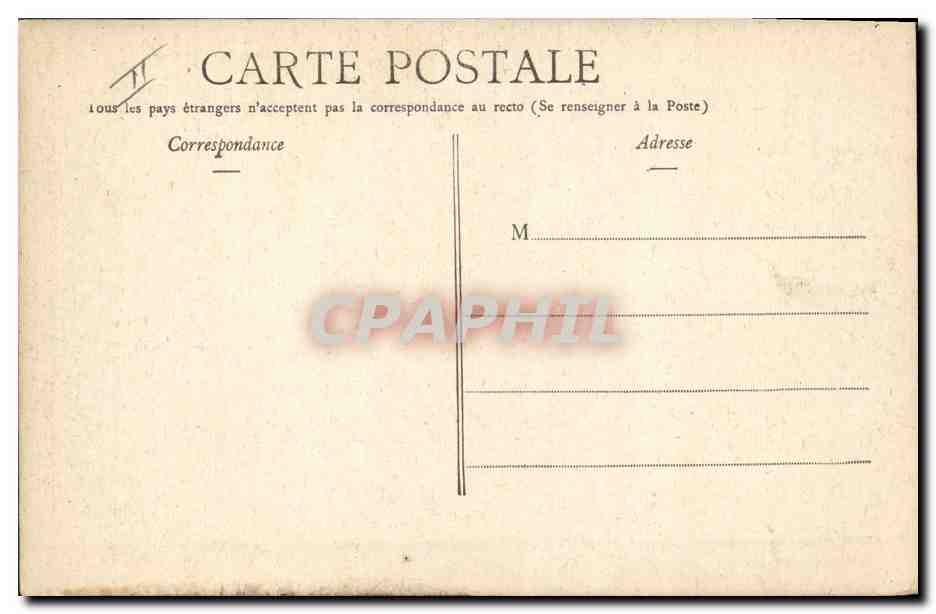 CPA Sante Militaria Le convalescent Infirmiere — Rückseite