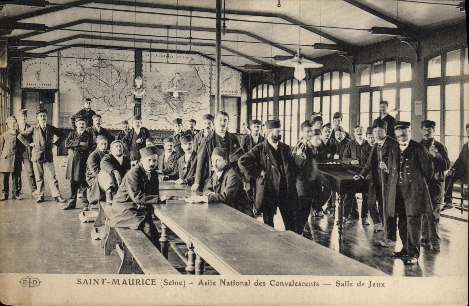 Saint-Maurice (Seine) — Nationales Sanatorium für Genesende — Spielraum — Verlag ELD, Nr. 94-B