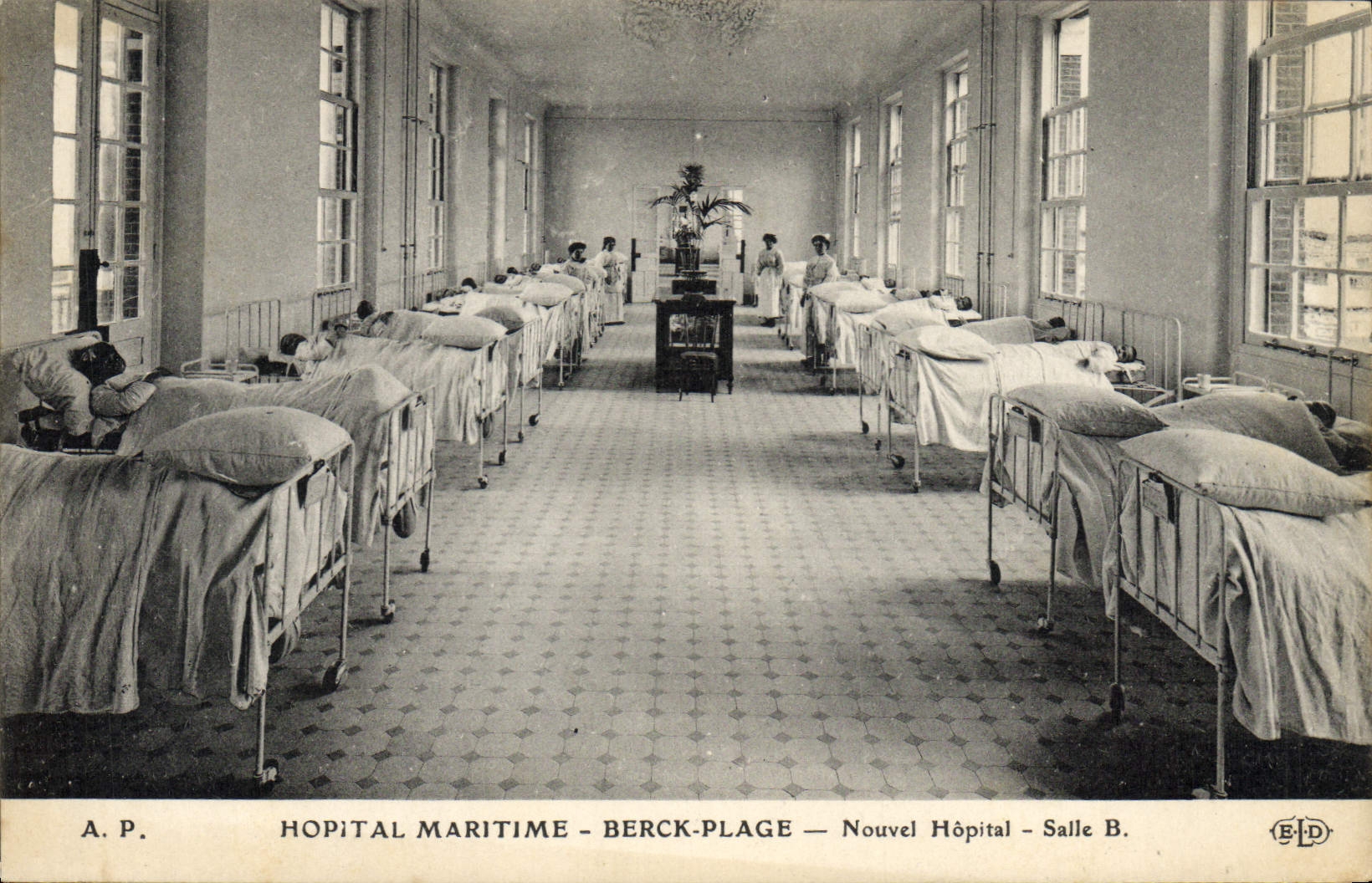 Marinespital - Berck-Plage — Neues Spital - Zimmer B.