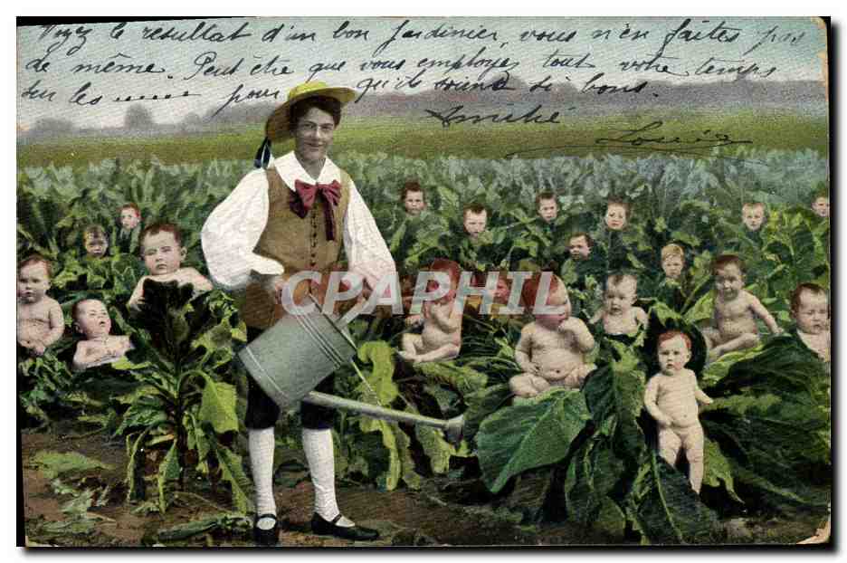 CPA Fantaisie Enfant Bebe 