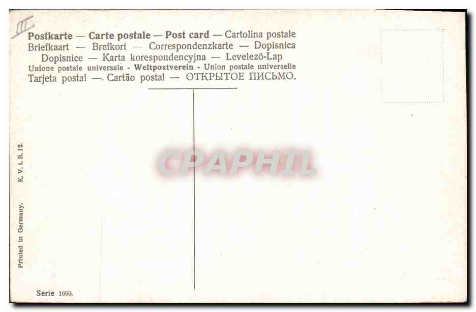 CPA Fantaisie Enfant Bebe  — Rückseite