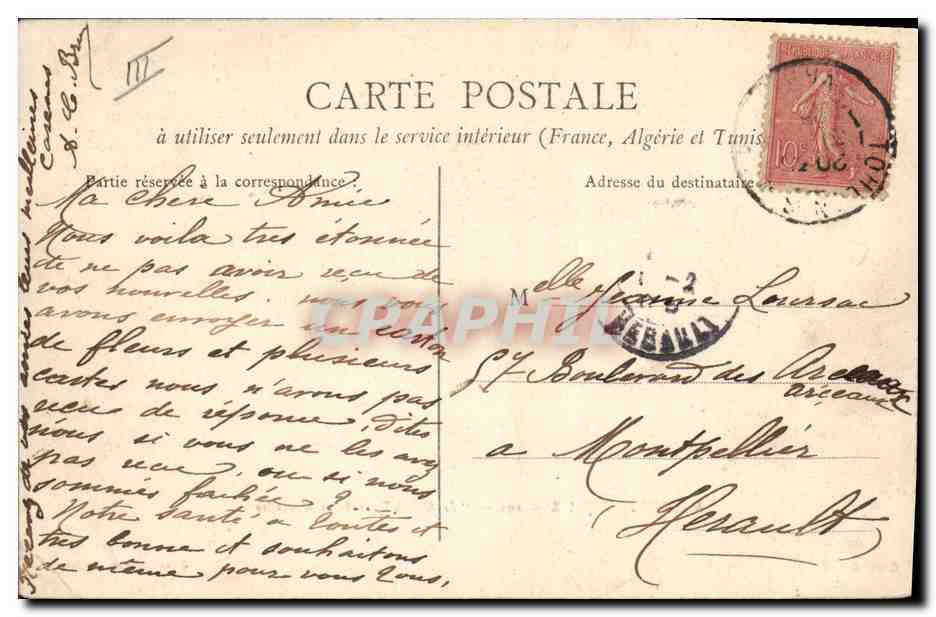 Marine Française — 1914 — "Le Galilée", croiseur d'escadre — Clavel, éditeur, Toulon — Reverso