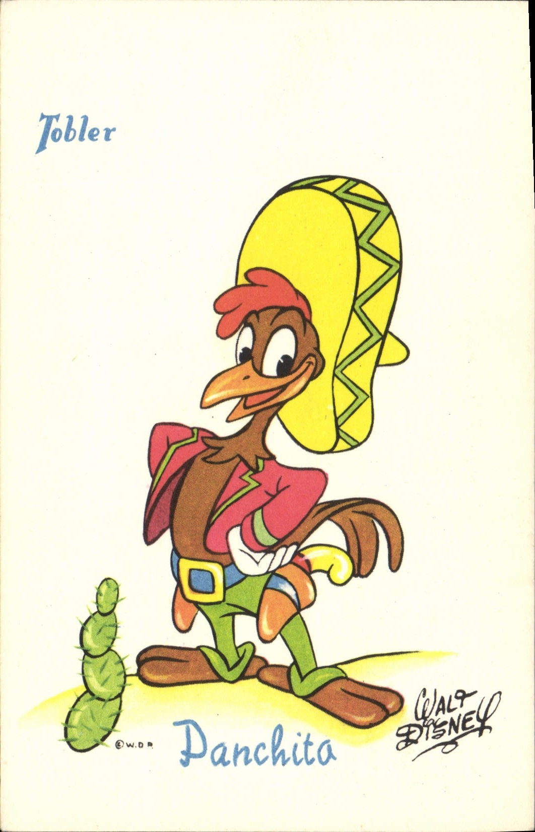 Panchita — personnage de Walt Disney — Tobler