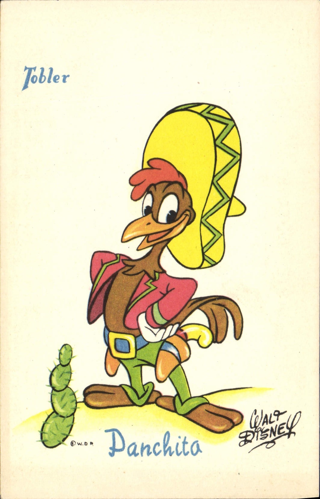 Danchita — personnage Disney — Tobler