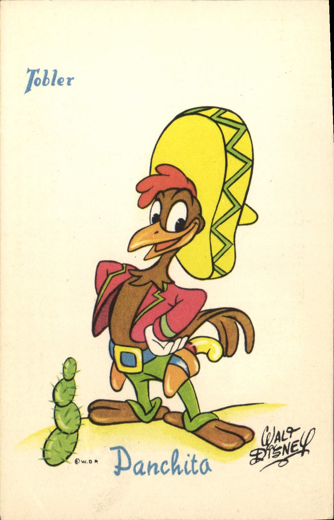 Danchita — personnage de Walt Disney — Tobler