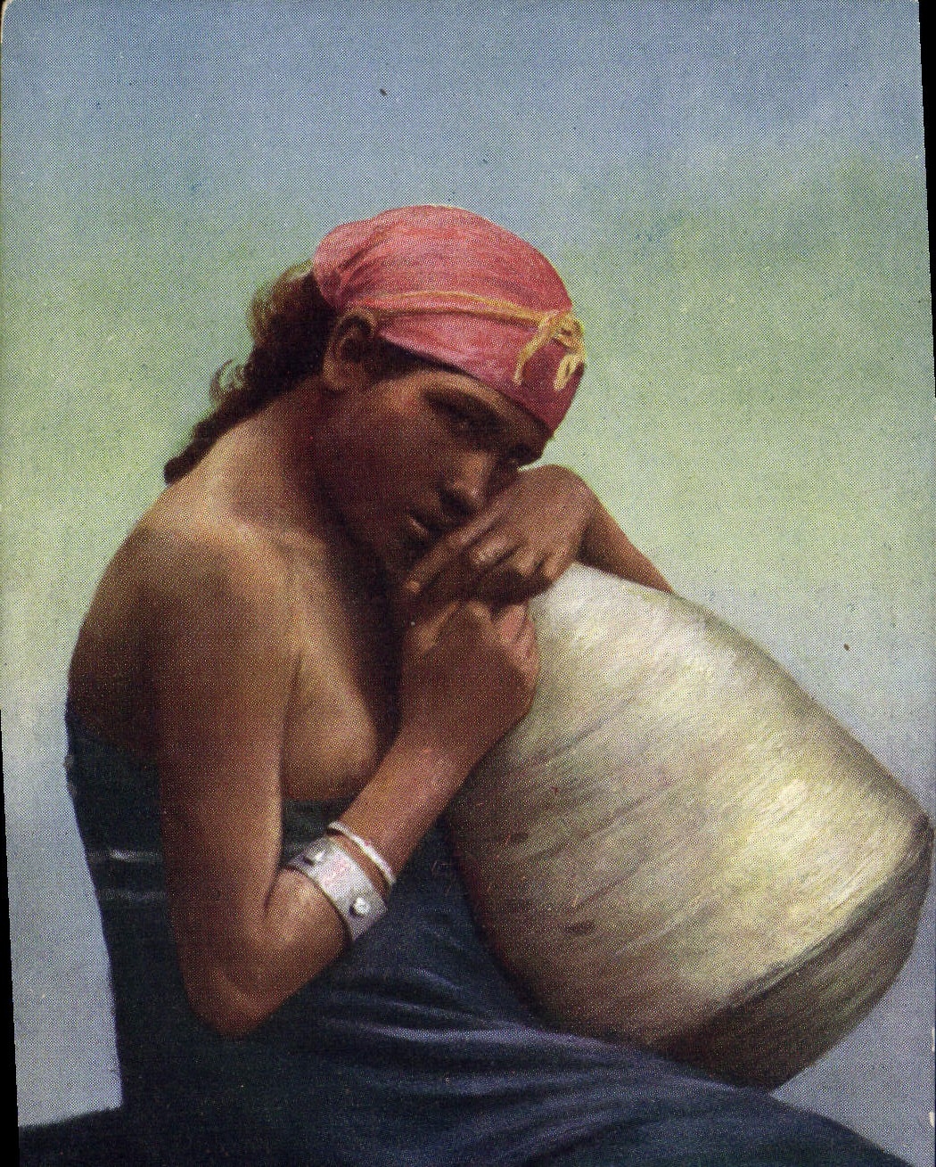 CPA Fantaisie Orientalisme Girl of Cairo