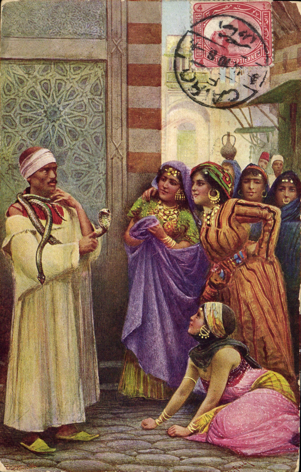 CPA Fantaisie Orientalisme Egypt Egypte