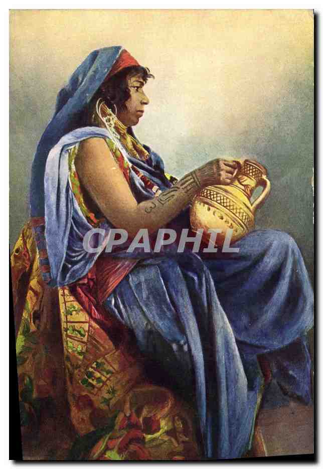 CPA Fantaisie Orientalisme Femme