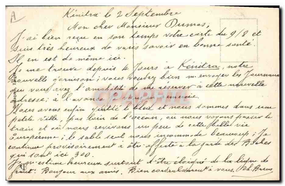 CPA Fantaisie Orientalisme  — Rückseite