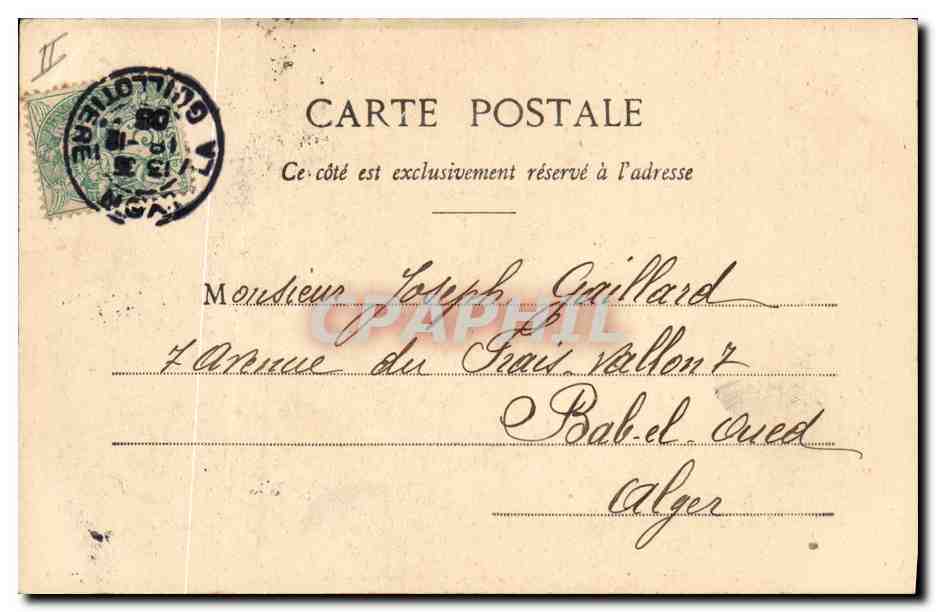 CPA Fantaisie La journee de Pitou Militaria — Verso