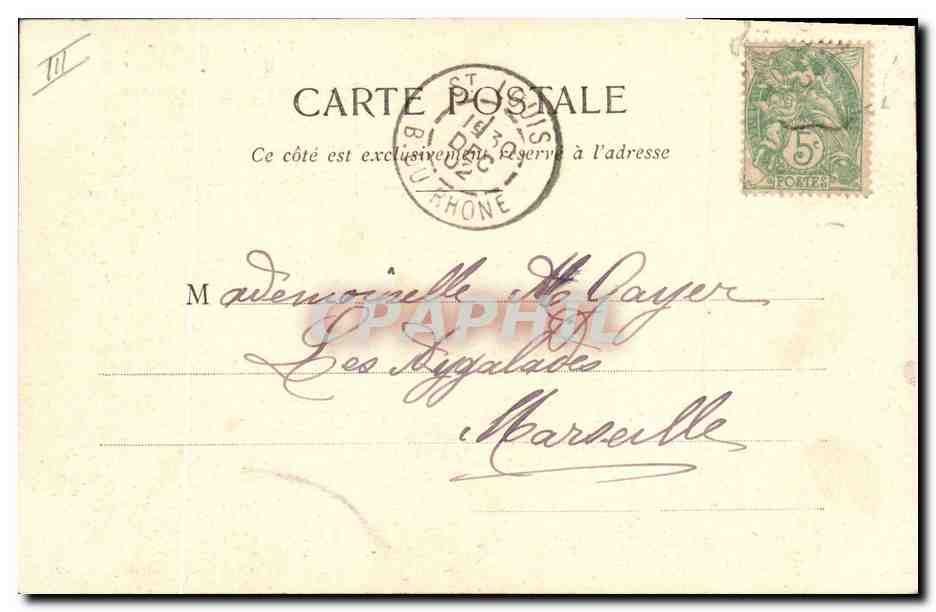 Vieilles Chansons — 17. Le Grenier, Air du Carnaval de Meissonnier — Phototypie A. Bergeret et Cie. — Nancy — Verso