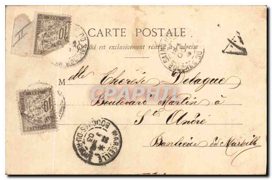 Le Gui — Poème de A. Gaboriaud — Phototypie A. Bergeret & Cie, Narbonne — Reverso