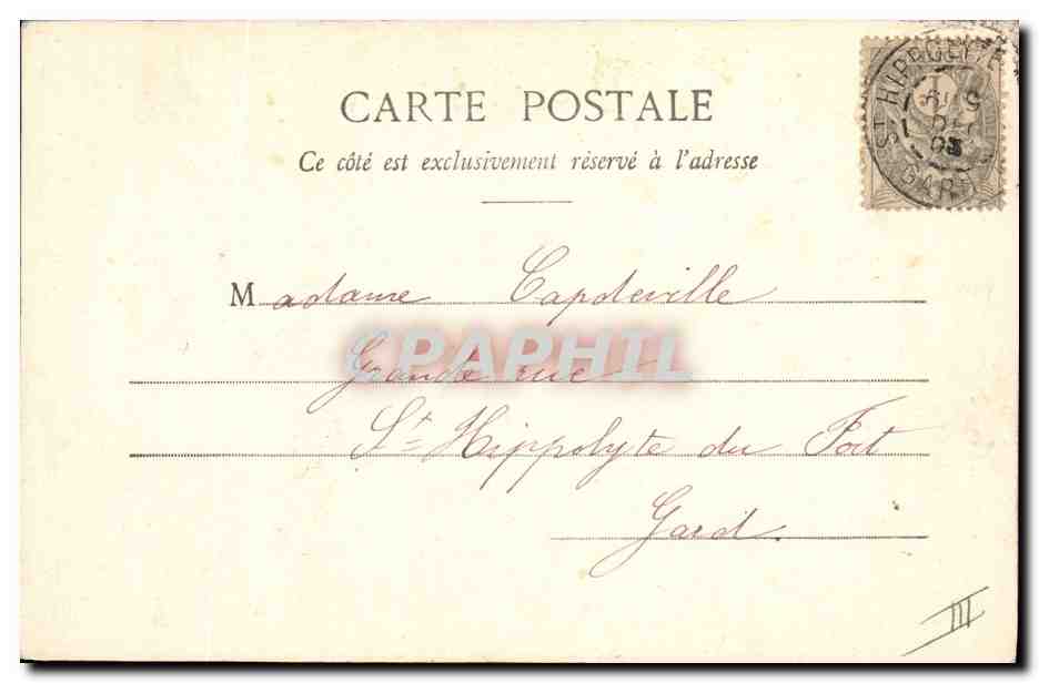 Sardines des Sablais — Publicité pour les spécialités locales — Phototype A. Bergére & Cie, Nancy — Reverso