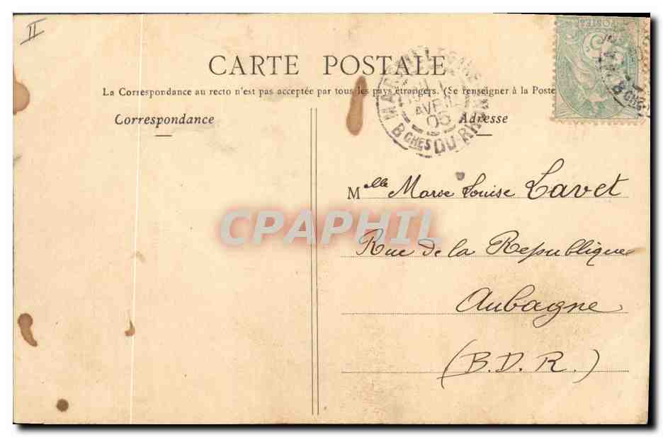 Femme en costume folklorique — cœur d'artichaut — Phototype A. Berberet & Cie, Nancy — Verso